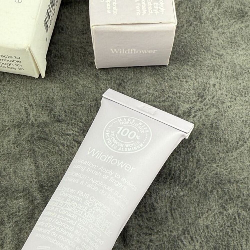 Lot of Two RMS Beauty Eyelights Cream Eyeshadow Strobe Cashmere Matte Wildflower - Picture 9 of 11